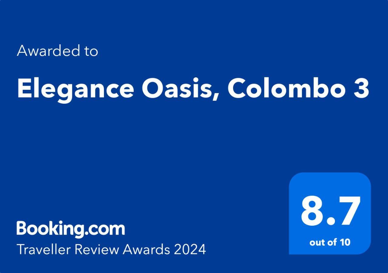 فندق Elegance Oasis, Colombo 3 المظهر الخارجي الصورة